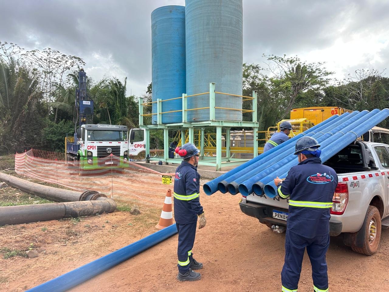 Projeto de perfuração Pará Poços e Construções