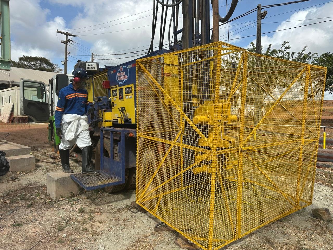 Instalação de poço artesiano